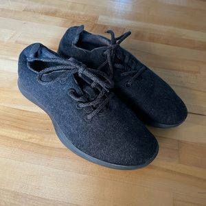 Allbirds Wool Runners WR Athletic Lightweight Comfort Shoes Black Womens Size 10
